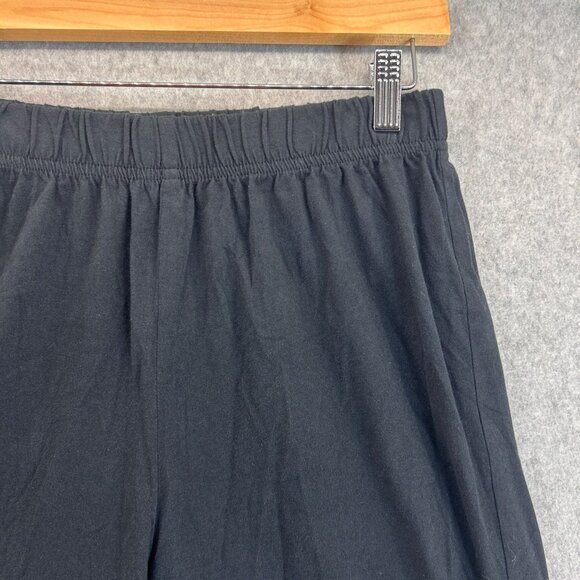 Chicos Black Womens Elastic Waist Pima Cotton Shorts Size 1 / US Size Medium - Picture 3 of 10